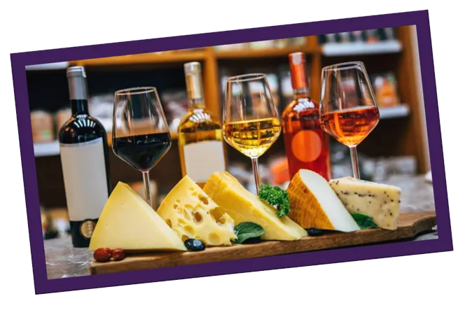 Harmonização de Vinho com Queijo